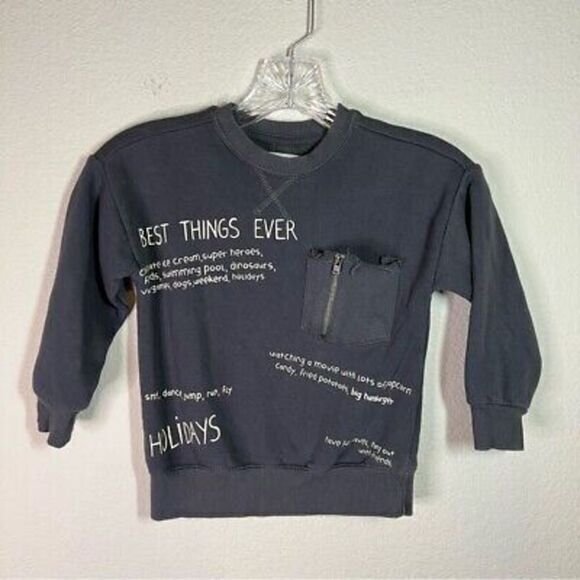 Zara Other - Zara boys printed distressed‎ sweatshirt size 5